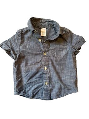 Chambray Button Up Shirt 18-24mo
